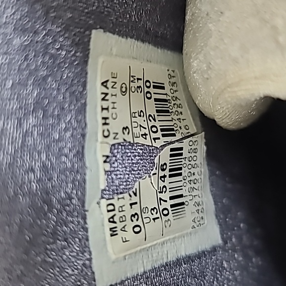 Air Jordan 19 OG High Flint Mamba 2004 Vintage Mens Sneakers 307546-102 Size 13 - Picture 8 of 17